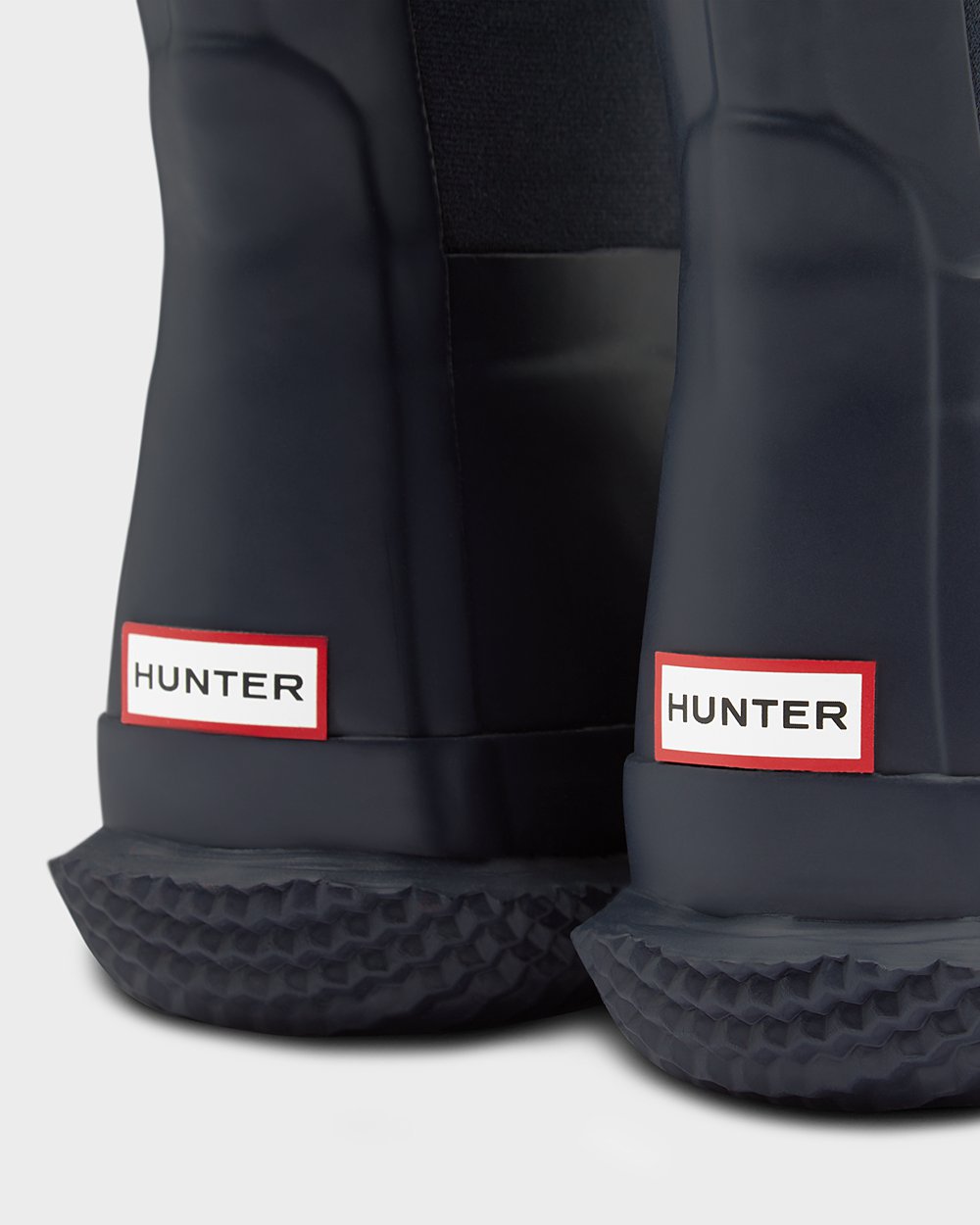 Hunter Dječje Čizme Za Snijeg Tamnoplave Original Big Insulated Roll Top Sherpa Hrvatska 3257-MWITY